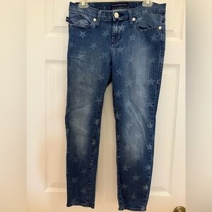 Rock and Republic star crop jeans